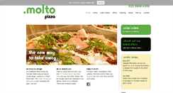 Desktop Screenshot of moltopizza.co.uk