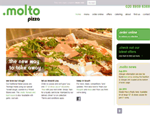 Tablet Screenshot of moltopizza.co.uk